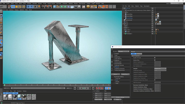 Creating Welded Seams in Cinema 4D
