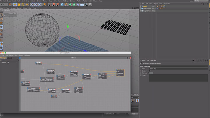 cinema 4d range mapper xpresso