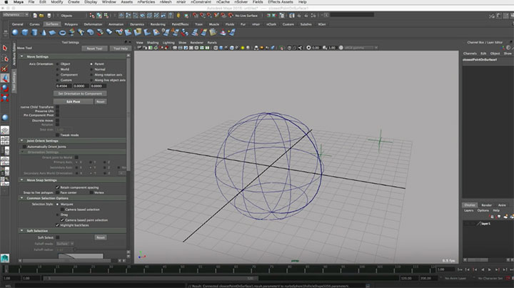 Maya closest point node tutorial