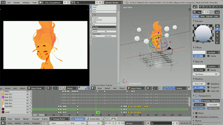 Blender's Grease Pencil is Quickly Becoming an Amazing  Animation Tool  - Lesterbanks