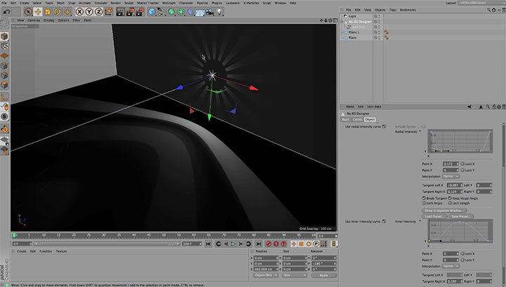 Cinema 4D IES files Plugin