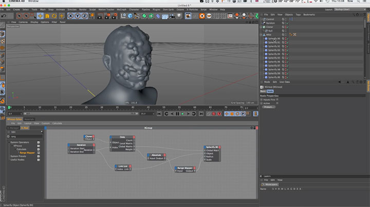 Control Hundreds of Deformers With a MoGraph Effector and XPresso