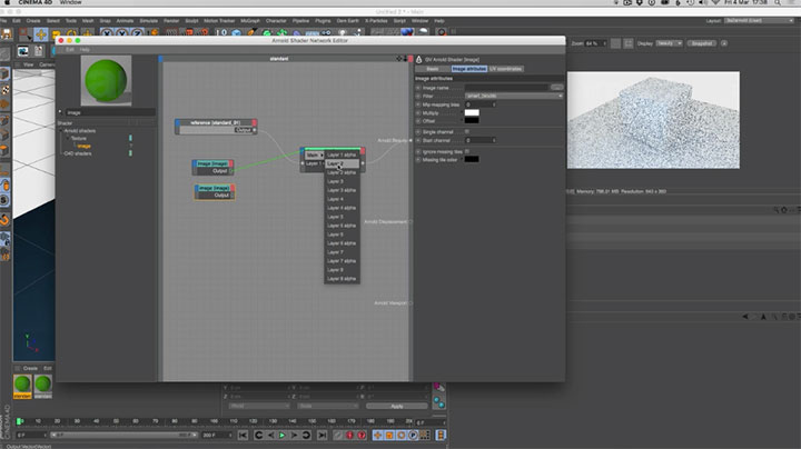 Arnold Materials in Cinema 4D