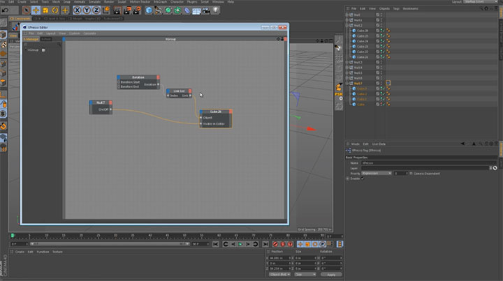 Cinema 4D Iteration Node
