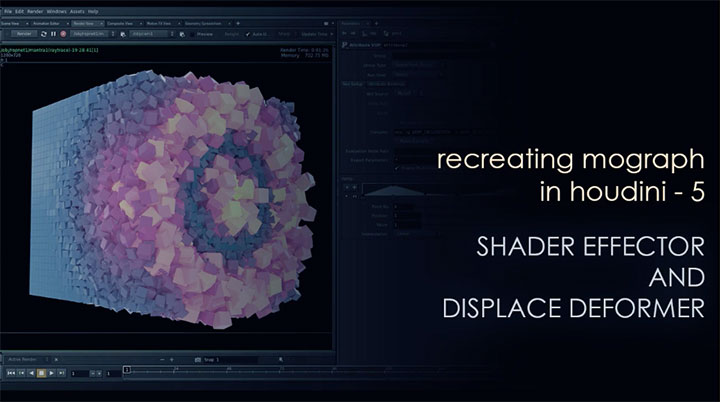 recreating C4D's Shader Effector and Displace Deformer in Houdini