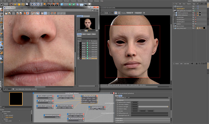 Arnold Details How to Create a Photorealistic Portrait, Using Arnold
