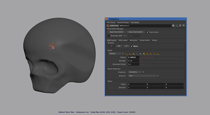 VDB Painter for Houdini