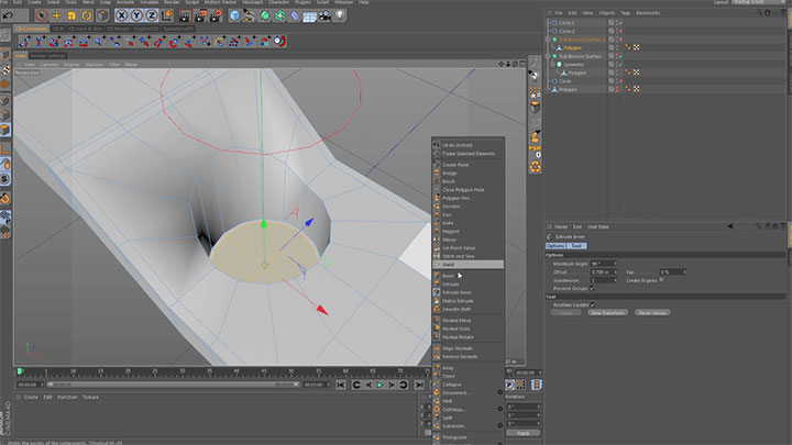 Prevent Pinching When Modeling in Cinema 4D