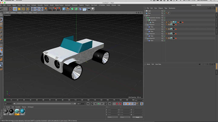 Create a Simple Demolition Derby Using Mograph in Cinema 4D