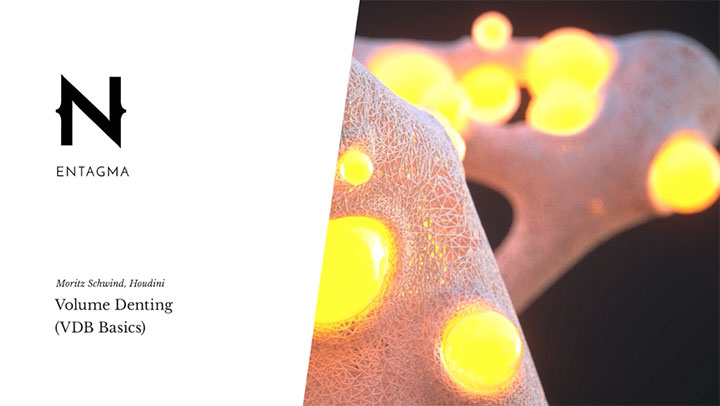 Dent Houdini Geometry With Booleans and Volumes