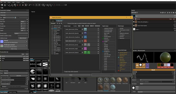More Cinema 4D and Substance Painter Workflow
