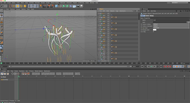Animate Easy Dynamic IK Chains With Cinema 4D