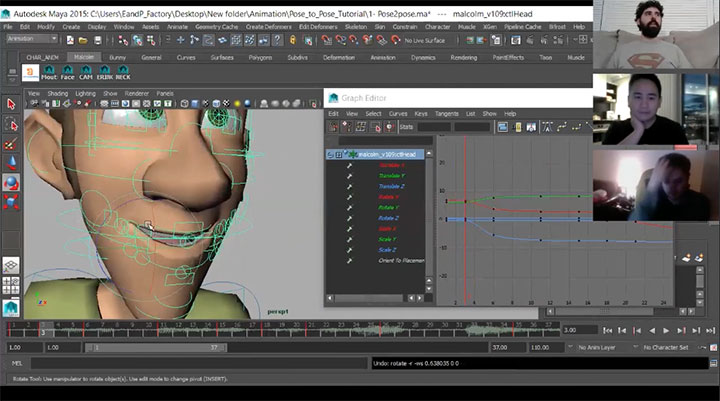 maya pose to pose character animation tutorial Archives - Lesterbanks