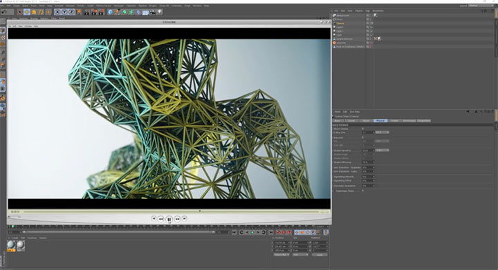 Replicating the Plexus Effect with X-Particles