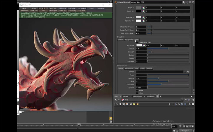 A New Catch-All Production Shader for Houdini Octane