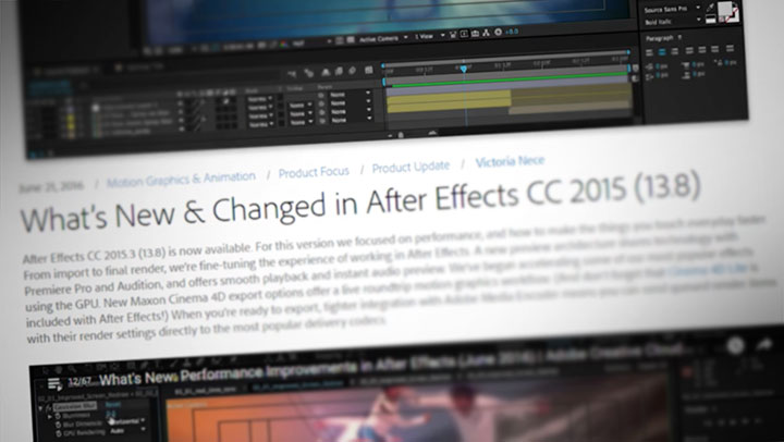 Favorite Ae 2015.3 Features