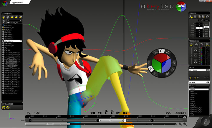 Akeytsu, the Next-Generation 3D Animation Tool is Now on Steam - Lesterbanks
