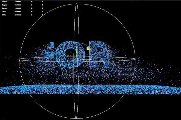 Create The Classic Particle to Type Move With MASH