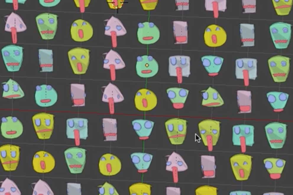 Create a Powerful Face Generator With Blender's Grease Pencil