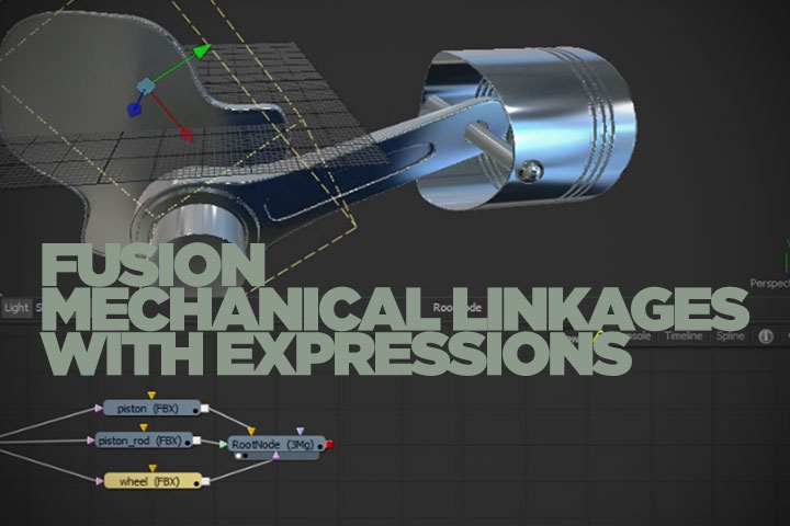 Animating a Piston With Fusion Expressions
