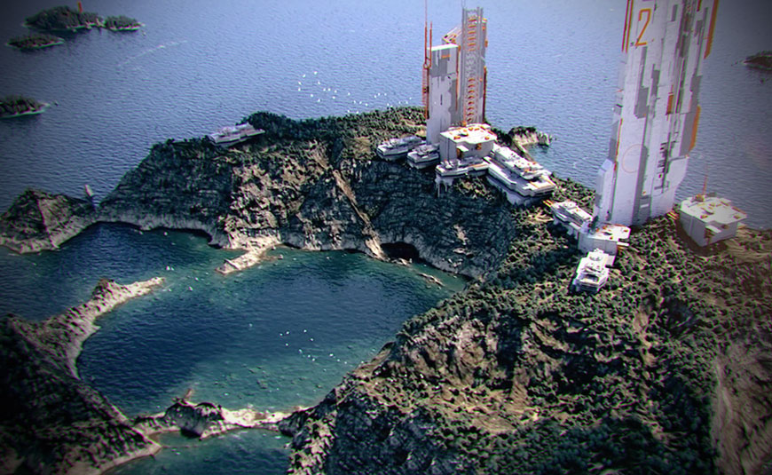 Artist Renders a 3 billion polygon Scene though Redshift