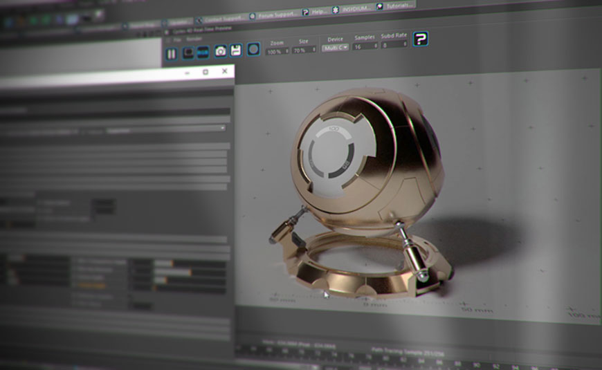 Tune the Light Path and Ray Depth Settings in Cycles4D