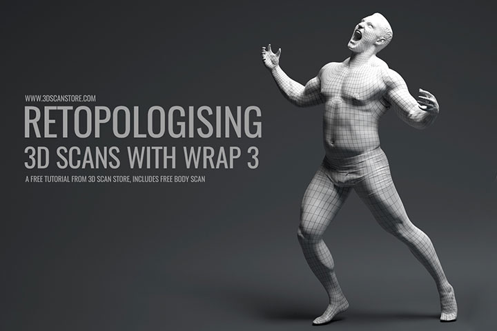 Working With Wrap3 to Retopologize 3D Scans