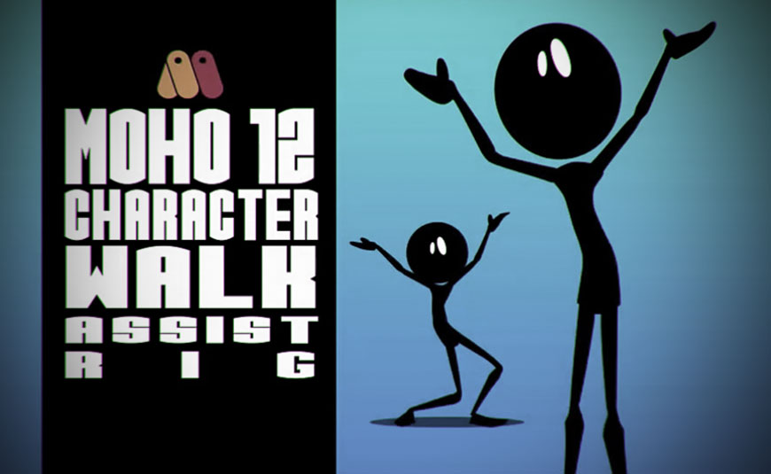 Watch Moho Animator Troy Picou Assemble a Walk Assist Rig