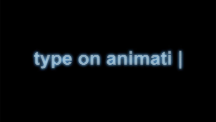 Build a Computerized Type Animation With Two Keyframes
