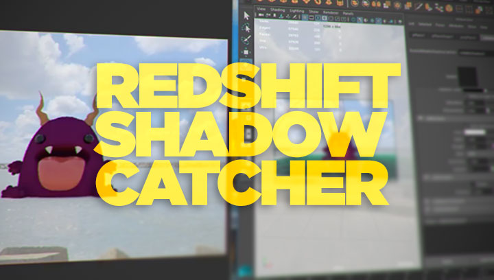 How To Set Up a Shadow Catcher with RedShift