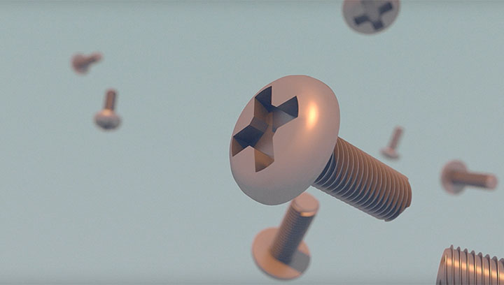 How to Model a 3D Screw or Bolt in Cinema 4D