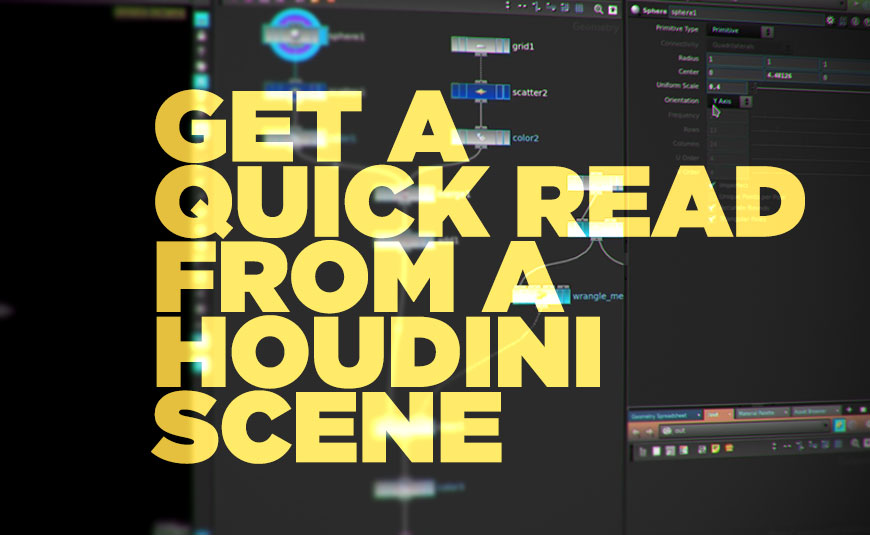 Look for the Bold in Houdini to See What Has Changed