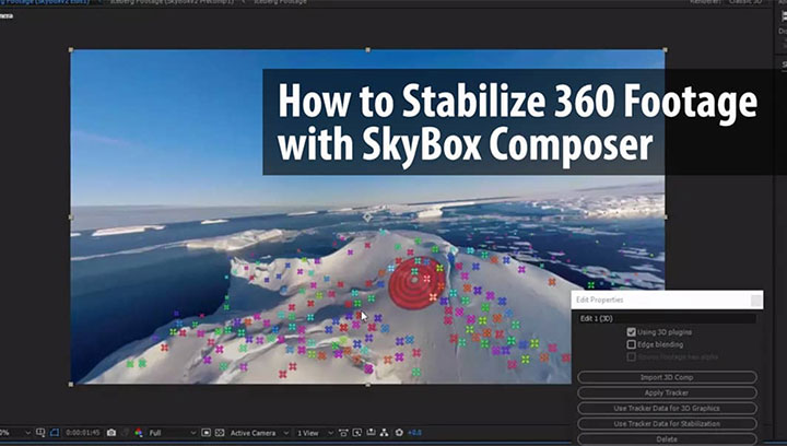 Make 360 Footage Stabilization Easier With SkyBox Composer