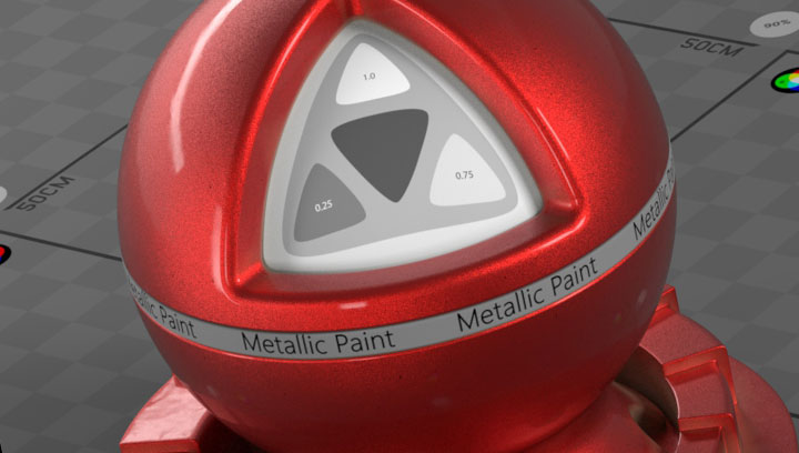 Creating a Metallic Car Paint Shader with Arnold