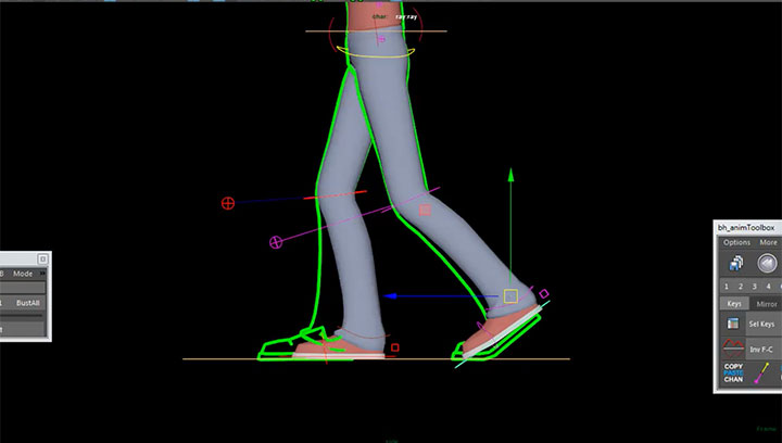 An Alternative Way to Animate a FootRoll