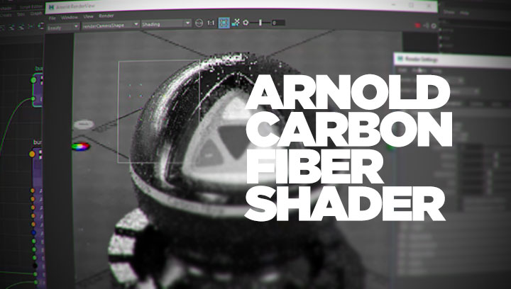 Creating a Carbon Fiber Shader in Arnold