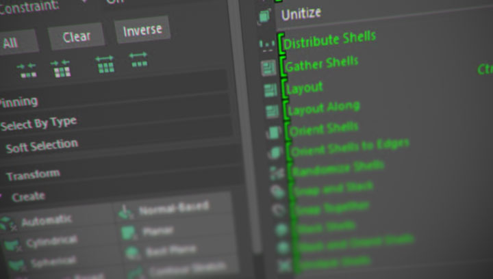 See What's New in Maya 2017 Update 3's UV Editor
