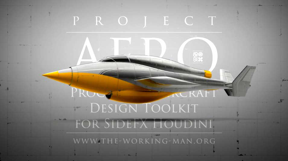 Check Out This Amazing Procedural Aircraft Toolkit in Houdini
