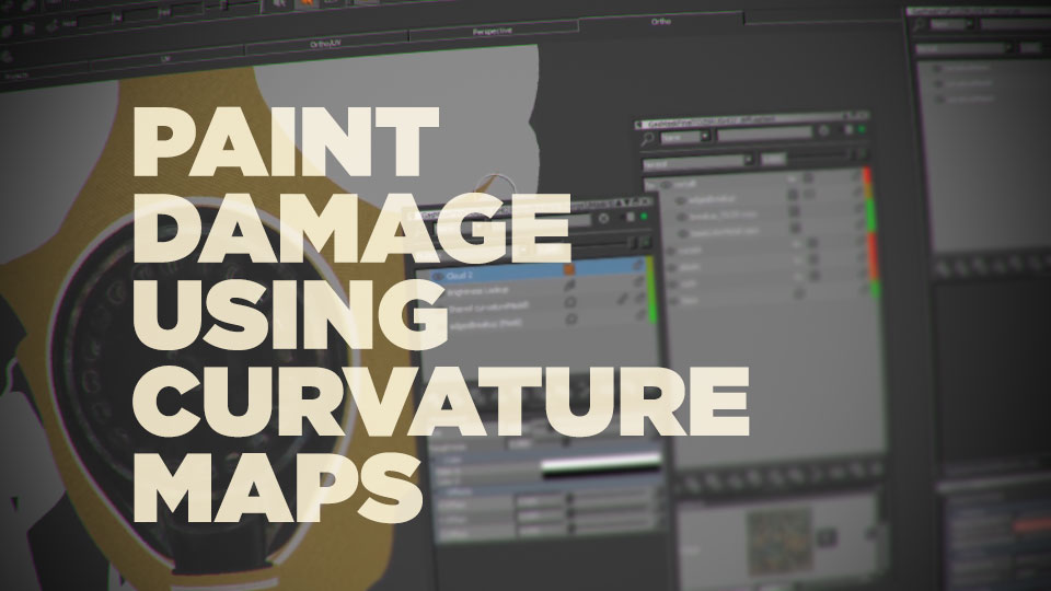 Creating Damage and Variation in Mari With Curvature Maps