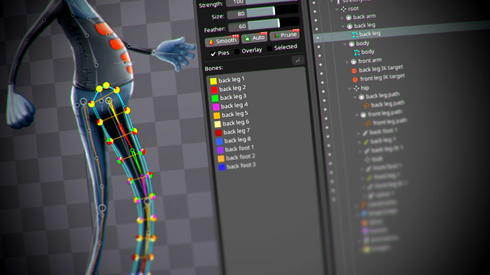 New Spine Beta Adds Weight Painting and Video With Alpha Export -  Lesterbanks