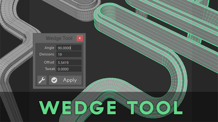 A Free, Faster, More Interactive Wedge Tool for Maya