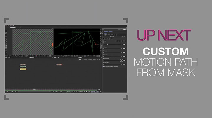 Easily Create a Motion Path from a Mask in Fusion