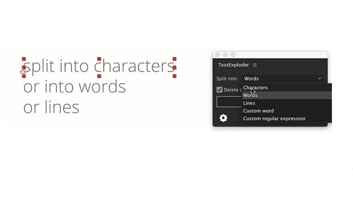 After Effects Text Exploder