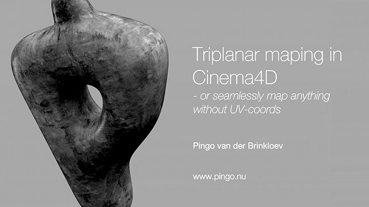 c4d Triplanar Mapping