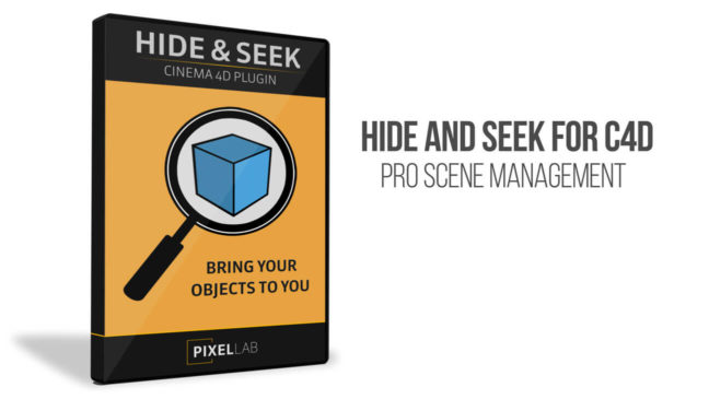 New Hide & Seek Plugin for C4D offers Pro Scene Management