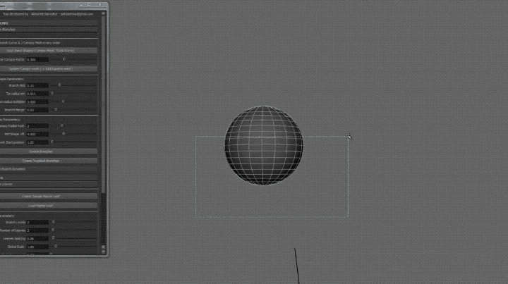 Easy Treez for Maya Lets You Design Trees Based On Volume