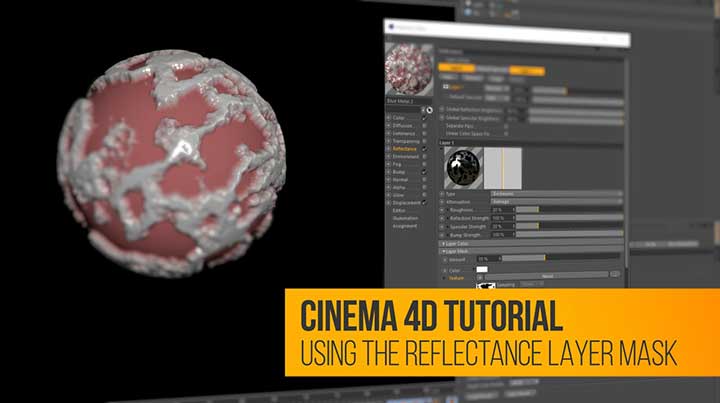How to Use Layer Masks in C4D’s Reflectance Channel