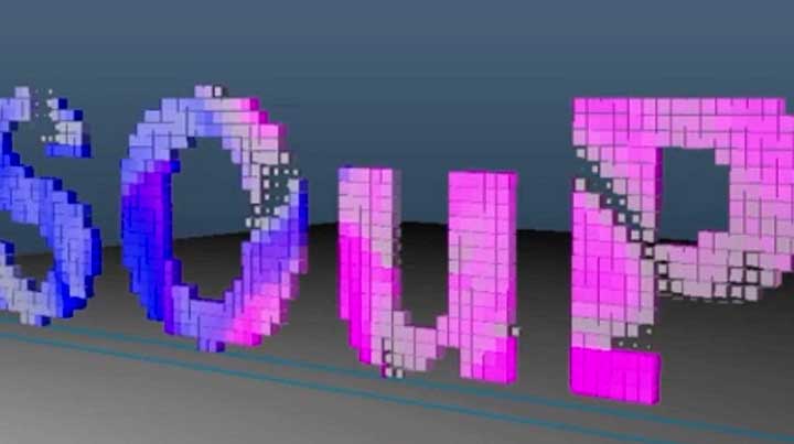 How to Use SOuP & Maya Fluids to Create Motion Graphics Effects