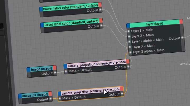 Use Camera Projections to Easily Apply Labels With Arnold in C4D