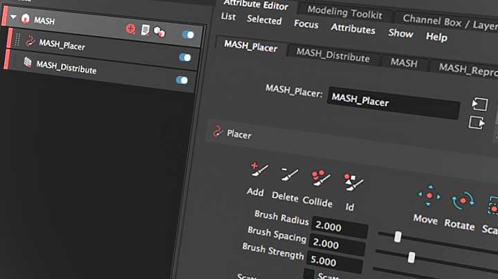 2 Ways to Animate a Draw On Effect in Maya